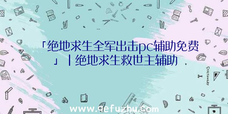 「绝地求生全军出击pc辅助免费」|绝地求生救世主辅助